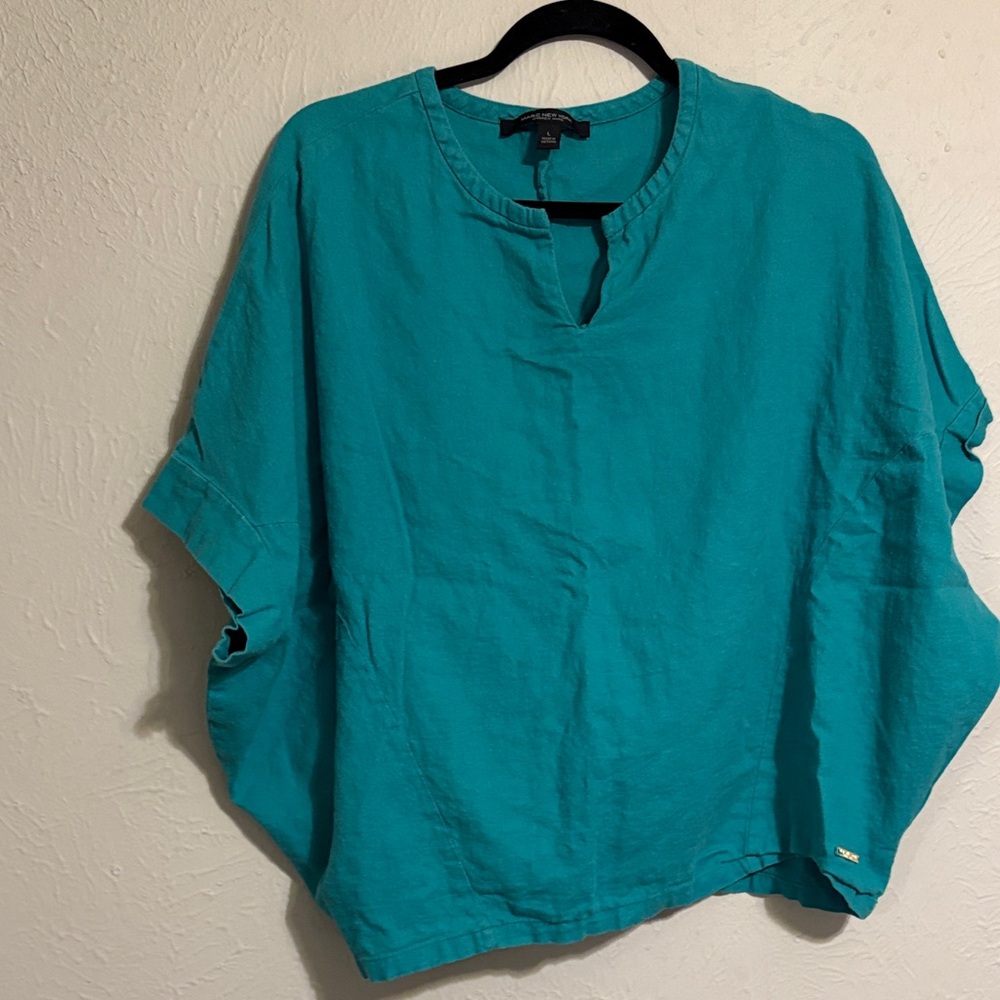 Marc New York Turquoise Blouse
